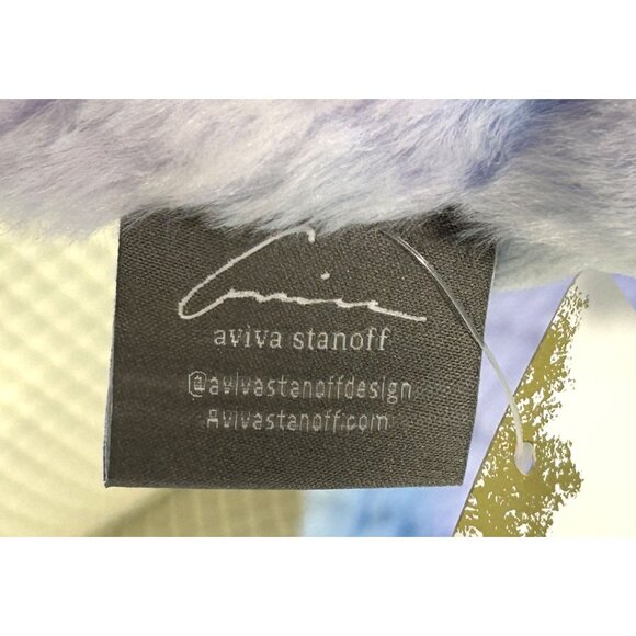 Aviva Stanoff Soft Textured Purple Pink Blanket and 2 Pillow set, NWT, MSRP $799 - Picture 12 of 12